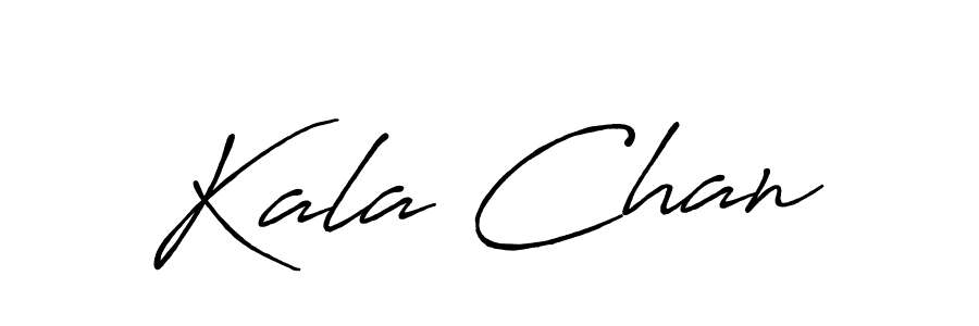 Kala Chan stylish signature style. Best Handwritten Sign (Antro_Vectra_Bolder) for my name. Handwritten Signature Collection Ideas for my name Kala Chan. Kala Chan signature style 7 images and pictures png