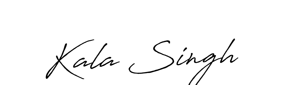 Design your own signature with our free online signature maker. With this signature software, you can create a handwritten (Antro_Vectra_Bolder) signature for name Kala Singh. Kala Singh signature style 7 images and pictures png