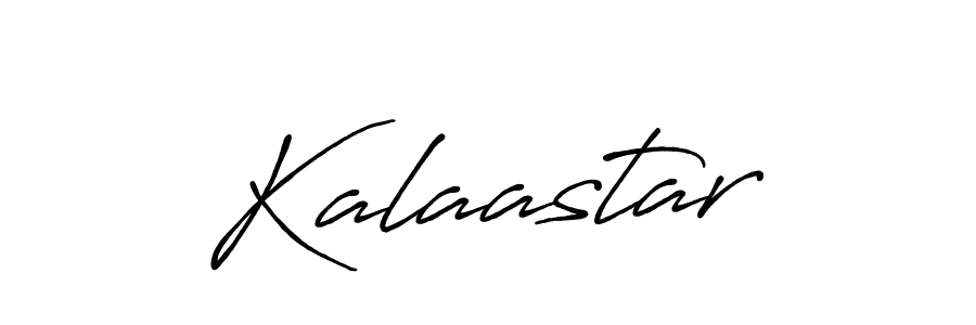 Create a beautiful signature design for name Kalaastar. With this signature (Antro_Vectra_Bolder) fonts, you can make a handwritten signature for free. Kalaastar signature style 7 images and pictures png