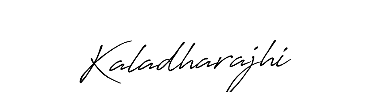 Make a beautiful signature design for name Kaladharajhi. With this signature (Antro_Vectra_Bolder) style, you can create a handwritten signature for free. Kaladharajhi signature style 7 images and pictures png