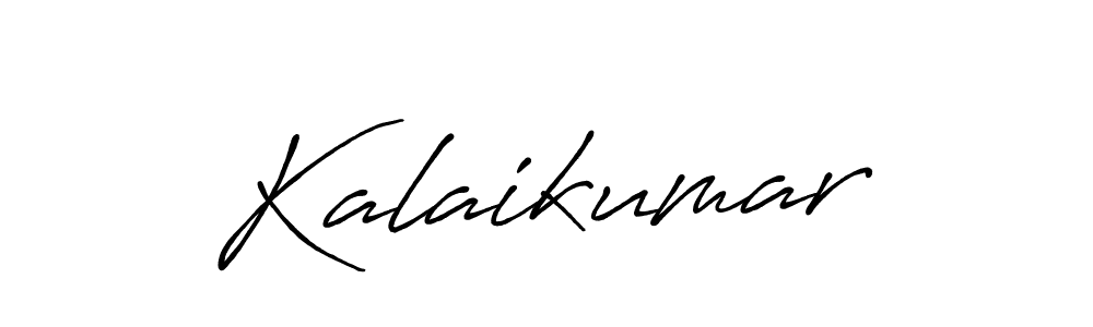 Make a short Kalaikumar signature style. Manage your documents anywhere anytime using Antro_Vectra_Bolder. Create and add eSignatures, submit forms, share and send files easily. Kalaikumar signature style 7 images and pictures png