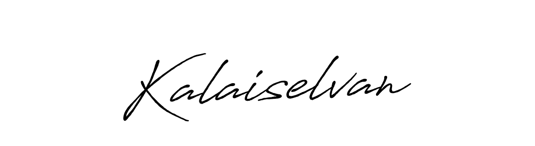 How to Draw Kalaiselvan signature style? Antro_Vectra_Bolder is a latest design signature styles for name Kalaiselvan. Kalaiselvan signature style 7 images and pictures png