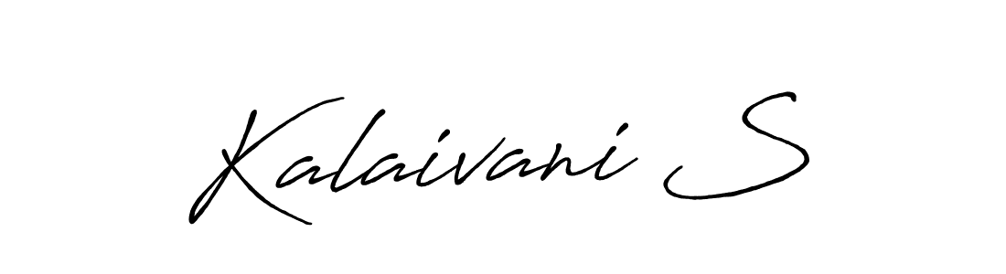 Once you've used our free online signature maker to create your best signature Antro_Vectra_Bolder style, it's time to enjoy all of the benefits that Kalaivani S name signing documents. Kalaivani S signature style 7 images and pictures png