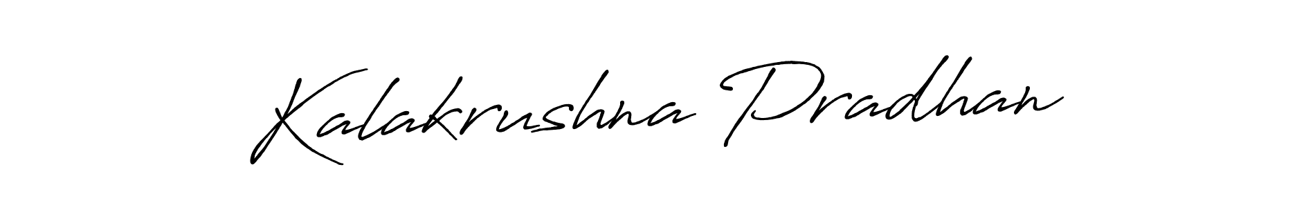 Kalakrushna Pradhan stylish signature style. Best Handwritten Sign (Antro_Vectra_Bolder) for my name. Handwritten Signature Collection Ideas for my name Kalakrushna Pradhan. Kalakrushna Pradhan signature style 7 images and pictures png