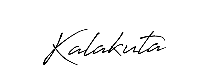 Create a beautiful signature design for name Kalakuta. With this signature (Antro_Vectra_Bolder) fonts, you can make a handwritten signature for free. Kalakuta signature style 7 images and pictures png