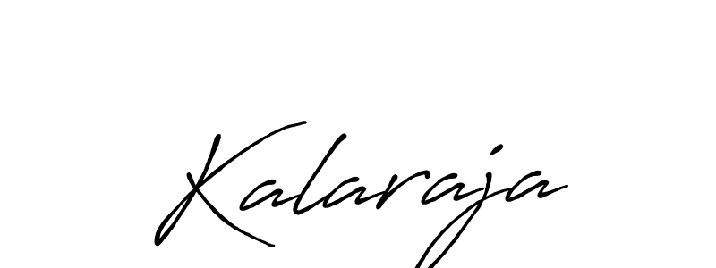 Create a beautiful signature design for name Kalaraja. With this signature (Antro_Vectra_Bolder) fonts, you can make a handwritten signature for free. Kalaraja signature style 7 images and pictures png