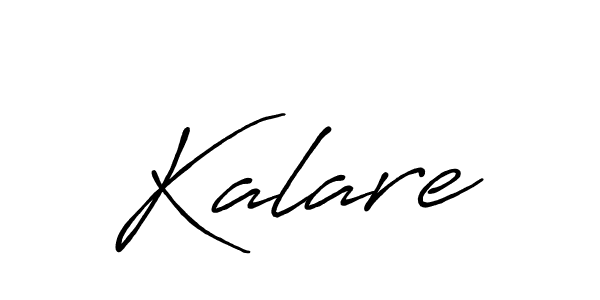 How to make Kalare name signature. Use Antro_Vectra_Bolder style for creating short signs online. This is the latest handwritten sign. Kalare signature style 7 images and pictures png