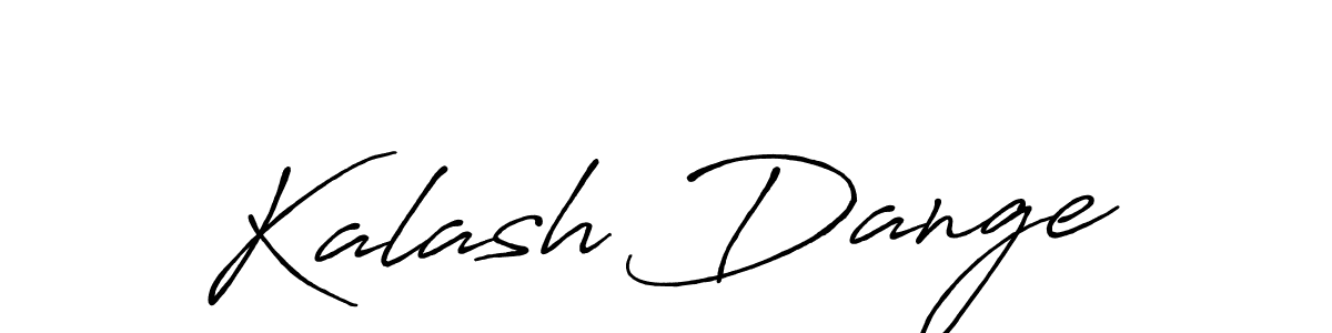 if you are searching for the best signature style for your name Kalash Dange. so please give up your signature search. here we have designed multiple signature styles  using Antro_Vectra_Bolder. Kalash Dange signature style 7 images and pictures png