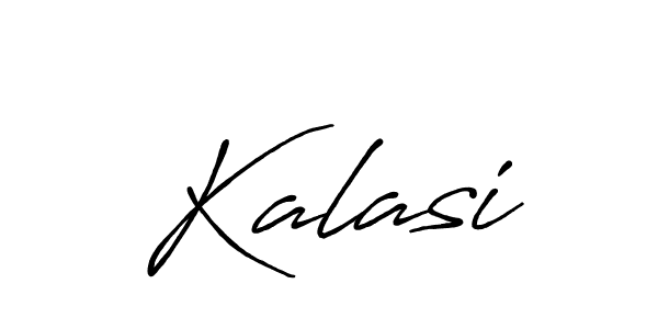 Make a beautiful signature design for name Kalasi. With this signature (Antro_Vectra_Bolder) style, you can create a handwritten signature for free. Kalasi signature style 7 images and pictures png