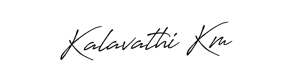 Similarly Antro_Vectra_Bolder is the best handwritten signature design. Signature creator online .You can use it as an online autograph creator for name Kalavathi Km. Kalavathi Km signature style 7 images and pictures png