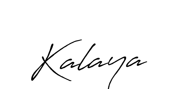 How to make Kalaya signature? Antro_Vectra_Bolder is a professional autograph style. Create handwritten signature for Kalaya name. Kalaya signature style 7 images and pictures png