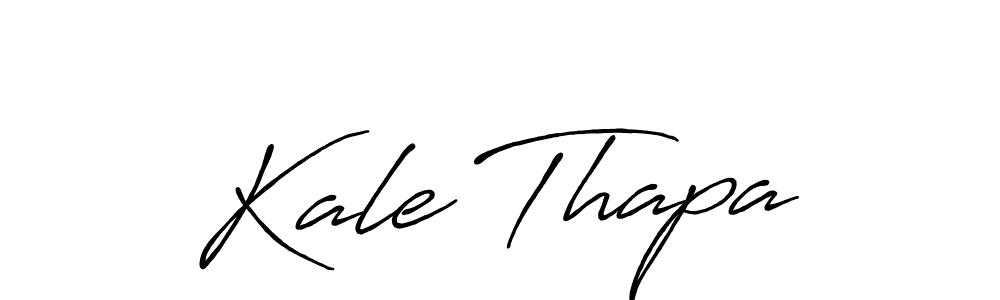 You should practise on your own different ways (Antro_Vectra_Bolder) to write your name (Kale Thapa) in signature. don't let someone else do it for you. Kale Thapa signature style 7 images and pictures png