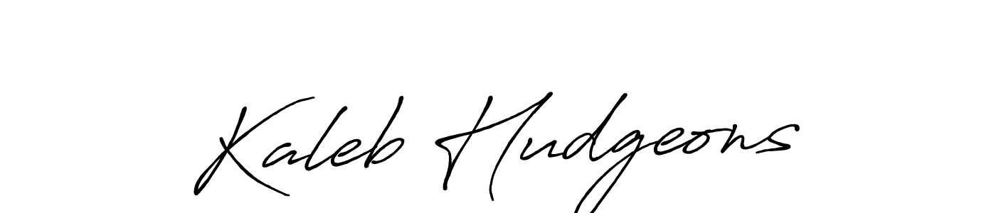 How to make Kaleb Hudgeons signature? Antro_Vectra_Bolder is a professional autograph style. Create handwritten signature for Kaleb Hudgeons name. Kaleb Hudgeons signature style 7 images and pictures png