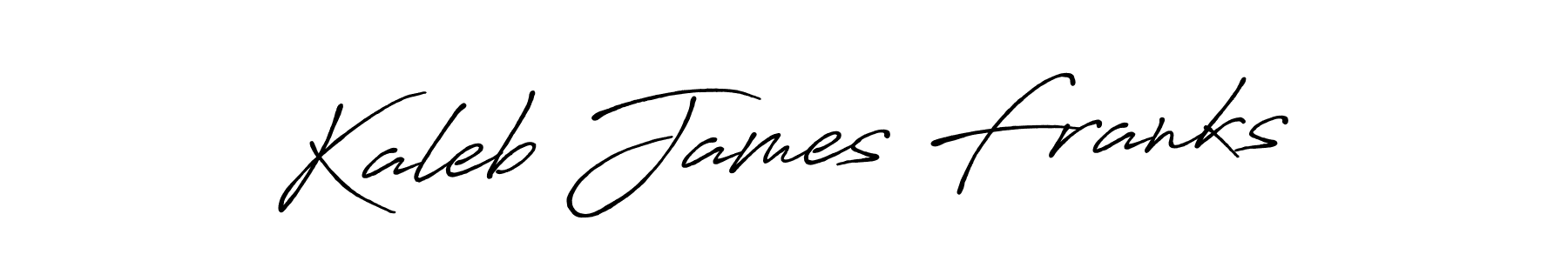 Also we have Kaleb James Franks name is the best signature style. Create professional handwritten signature collection using Antro_Vectra_Bolder autograph style. Kaleb James Franks signature style 7 images and pictures png