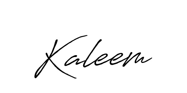 Kaleem stylish signature style. Best Handwritten Sign (Antro_Vectra_Bolder) for my name. Handwritten Signature Collection Ideas for my name Kaleem. Kaleem signature style 7 images and pictures png