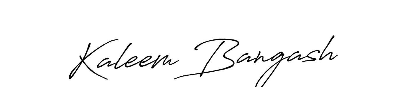 The best way (Antro_Vectra_Bolder) to make a short signature is to pick only two or three words in your name. The name Kaleem Bangash include a total of six letters. For converting this name. Kaleem Bangash signature style 7 images and pictures png