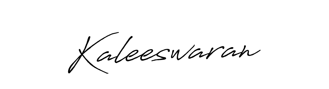 Use a signature maker to create a handwritten signature online. With this signature software, you can design (Antro_Vectra_Bolder) your own signature for name Kaleeswaran. Kaleeswaran signature style 7 images and pictures png