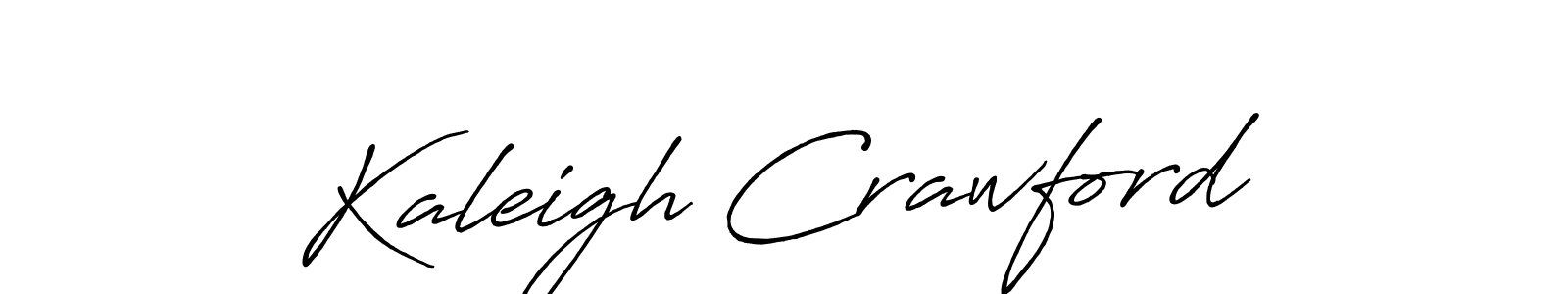 The best way (Antro_Vectra_Bolder) to make a short signature is to pick only two or three words in your name. The name Kaleigh Crawford include a total of six letters. For converting this name. Kaleigh Crawford signature style 7 images and pictures png