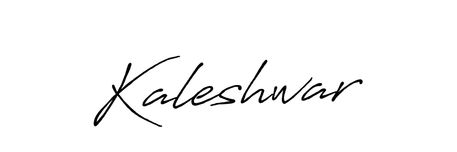 Kaleshwar stylish signature style. Best Handwritten Sign (Antro_Vectra_Bolder) for my name. Handwritten Signature Collection Ideas for my name Kaleshwar. Kaleshwar signature style 7 images and pictures png