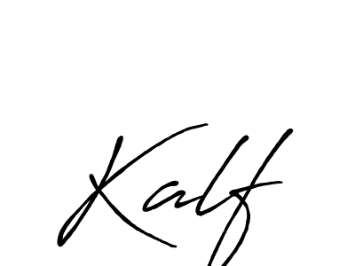 Make a beautiful signature design for name Kalf. Use this online signature maker to create a handwritten signature for free. Kalf signature style 7 images and pictures png