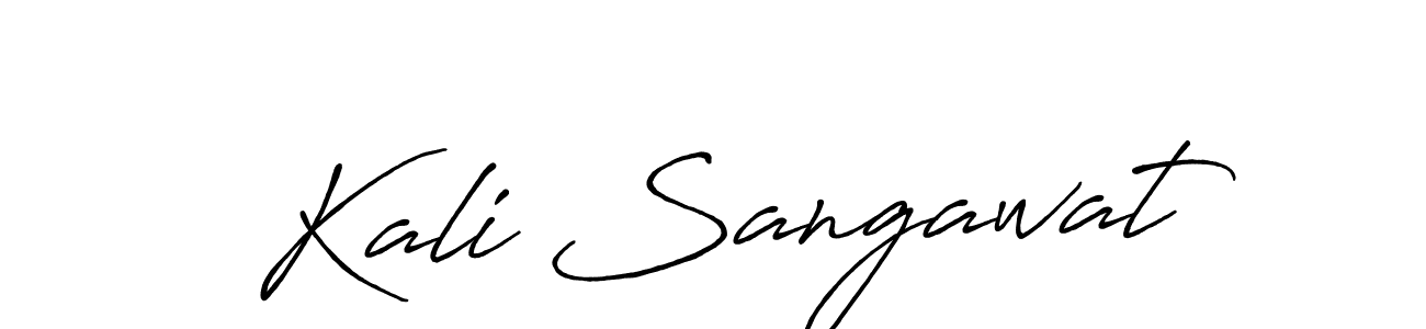 if you are searching for the best signature style for your name Kali Sangawat. so please give up your signature search. here we have designed multiple signature styles  using Antro_Vectra_Bolder. Kali Sangawat signature style 7 images and pictures png