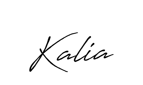 Kalia stylish signature style. Best Handwritten Sign (Antro_Vectra_Bolder) for my name. Handwritten Signature Collection Ideas for my name Kalia. Kalia signature style 7 images and pictures png