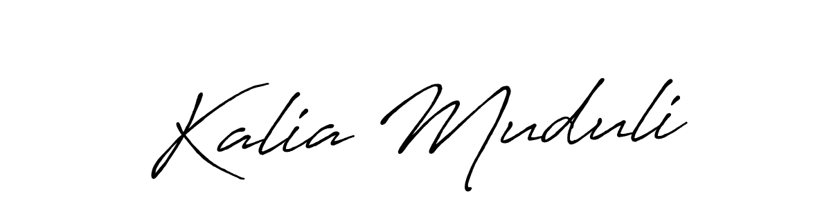Also You can easily find your signature by using the search form. We will create Kalia Muduli name handwritten signature images for you free of cost using Antro_Vectra_Bolder sign style. Kalia Muduli signature style 7 images and pictures png