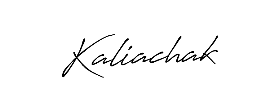How to make Kaliachak signature? Antro_Vectra_Bolder is a professional autograph style. Create handwritten signature for Kaliachak name. Kaliachak signature style 7 images and pictures png
