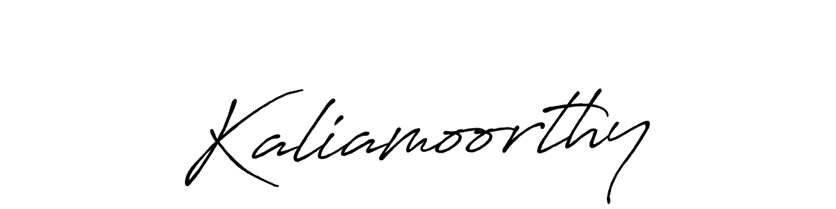 Make a short Kaliamoorthy signature style. Manage your documents anywhere anytime using Antro_Vectra_Bolder. Create and add eSignatures, submit forms, share and send files easily. Kaliamoorthy signature style 7 images and pictures png