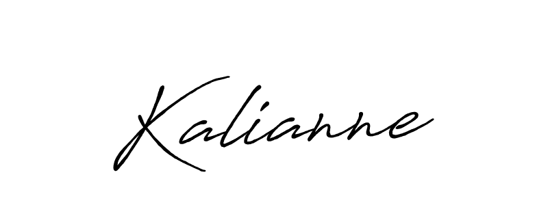 How to Draw Kalianne signature style? Antro_Vectra_Bolder is a latest design signature styles for name Kalianne. Kalianne signature style 7 images and pictures png
