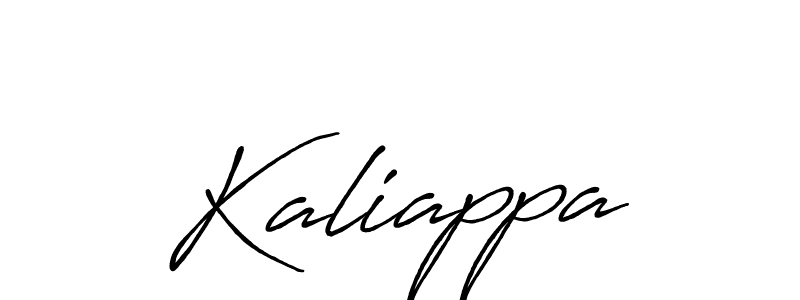 Kaliappa stylish signature style. Best Handwritten Sign (Antro_Vectra_Bolder) for my name. Handwritten Signature Collection Ideas for my name Kaliappa. Kaliappa signature style 7 images and pictures png