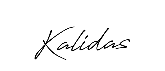 Design your own signature with our free online signature maker. With this signature software, you can create a handwritten (Antro_Vectra_Bolder) signature for name Kalidas. Kalidas signature style 7 images and pictures png