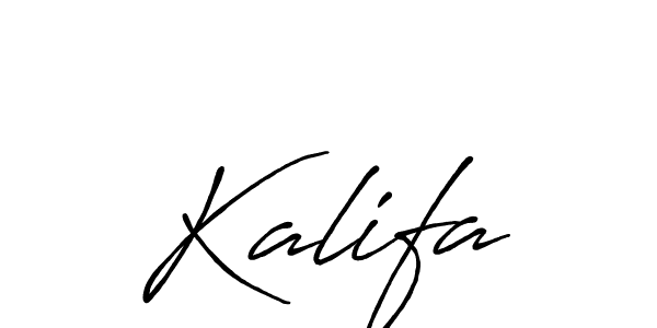 Use a signature maker to create a handwritten signature online. With this signature software, you can design (Antro_Vectra_Bolder) your own signature for name Kalifa. Kalifa signature style 7 images and pictures png