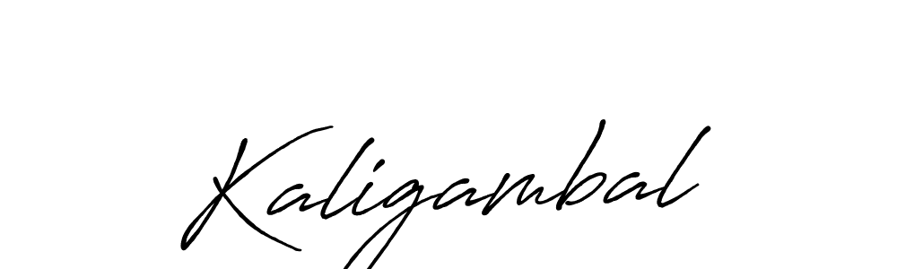 It looks lik you need a new signature style for name Kaligambal. Design unique handwritten (Antro_Vectra_Bolder) signature with our free signature maker in just a few clicks. Kaligambal signature style 7 images and pictures png