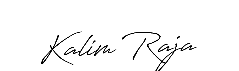 Similarly Antro_Vectra_Bolder is the best handwritten signature design. Signature creator online .You can use it as an online autograph creator for name Kalim Raja. Kalim Raja signature style 7 images and pictures png