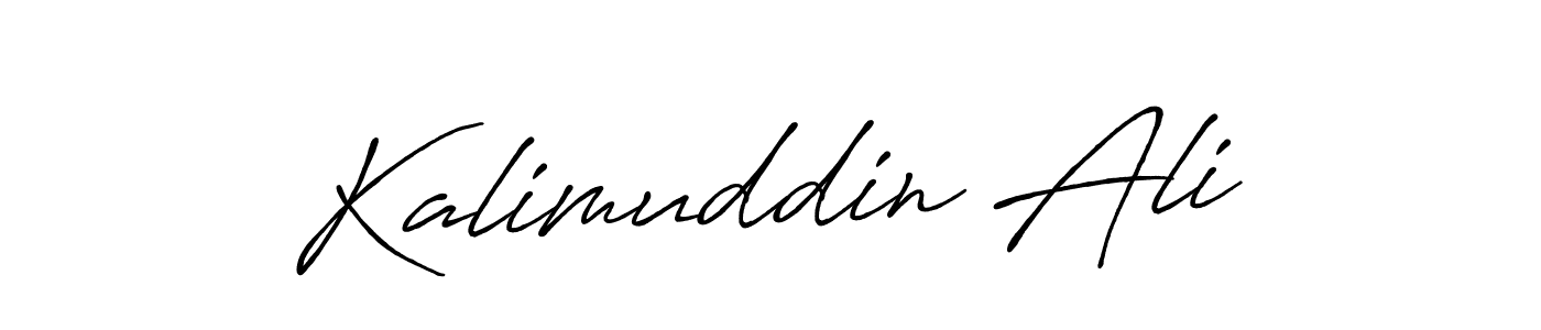 How to make Kalimuddin Ali signature? Antro_Vectra_Bolder is a professional autograph style. Create handwritten signature for Kalimuddin Ali name. Kalimuddin Ali signature style 7 images and pictures png