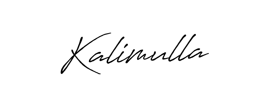 Also we have Kalimulla name is the best signature style. Create professional handwritten signature collection using Antro_Vectra_Bolder autograph style. Kalimulla signature style 7 images and pictures png