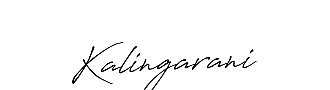 Also we have Kalingarani name is the best signature style. Create professional handwritten signature collection using Antro_Vectra_Bolder autograph style. Kalingarani signature style 7 images and pictures png