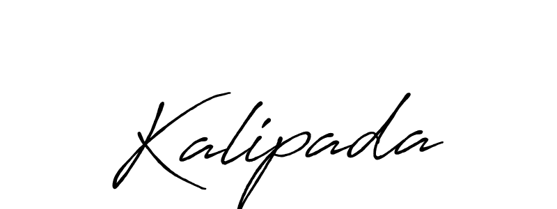 How to make Kalipada signature? Antro_Vectra_Bolder is a professional autograph style. Create handwritten signature for Kalipada name. Kalipada signature style 7 images and pictures png