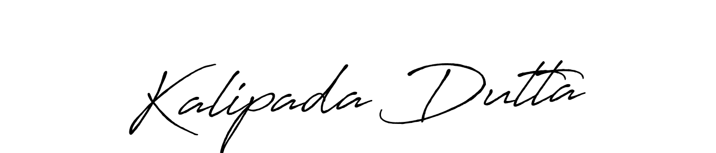 Also we have Kalipada Dutta name is the best signature style. Create professional handwritten signature collection using Antro_Vectra_Bolder autograph style. Kalipada Dutta signature style 7 images and pictures png