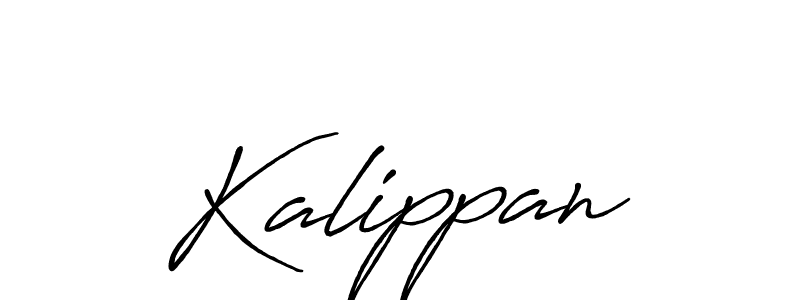 Make a beautiful signature design for name Kalippan. Use this online signature maker to create a handwritten signature for free. Kalippan signature style 7 images and pictures png