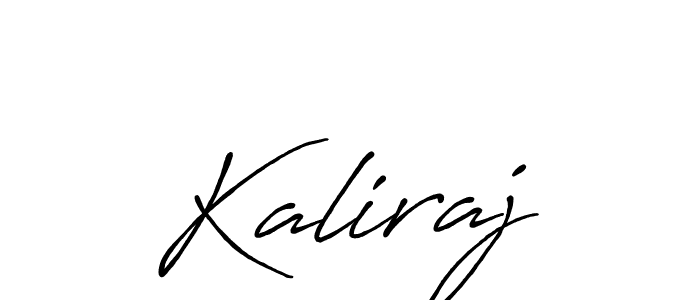 Also we have Kaliraj name is the best signature style. Create professional handwritten signature collection using Antro_Vectra_Bolder autograph style. Kaliraj signature style 7 images and pictures png