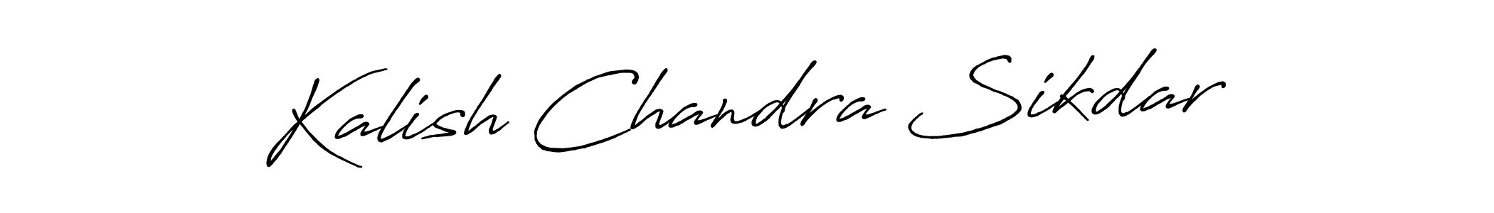 The best way (Antro_Vectra_Bolder) to make a short signature is to pick only two or three words in your name. The name Kalish Chandra Sikdar include a total of six letters. For converting this name. Kalish Chandra Sikdar signature style 7 images and pictures png