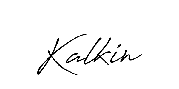 Also we have Kalkin name is the best signature style. Create professional handwritten signature collection using Antro_Vectra_Bolder autograph style. Kalkin signature style 7 images and pictures png