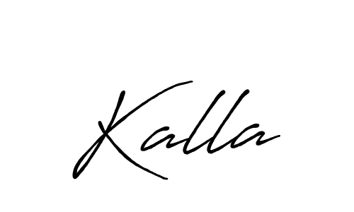 Make a short Kalla signature style. Manage your documents anywhere anytime using Antro_Vectra_Bolder. Create and add eSignatures, submit forms, share and send files easily. Kalla signature style 7 images and pictures png