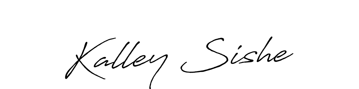 Make a beautiful signature design for name Kalley Sishe. Use this online signature maker to create a handwritten signature for free. Kalley Sishe signature style 7 images and pictures png