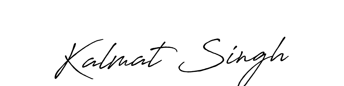 How to make Kalmat Singh signature? Antro_Vectra_Bolder is a professional autograph style. Create handwritten signature for Kalmat Singh name. Kalmat Singh signature style 7 images and pictures png