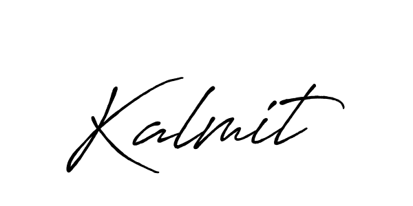 Also we have Kalmit name is the best signature style. Create professional handwritten signature collection using Antro_Vectra_Bolder autograph style. Kalmit signature style 7 images and pictures png
