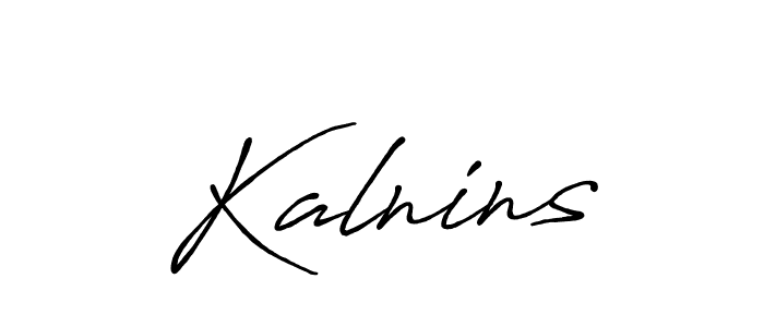 See photos of Kalnins official signature by Spectra . Check more albums & portfolios. Read reviews & check more about Antro_Vectra_Bolder font. Kalnins signature style 7 images and pictures png