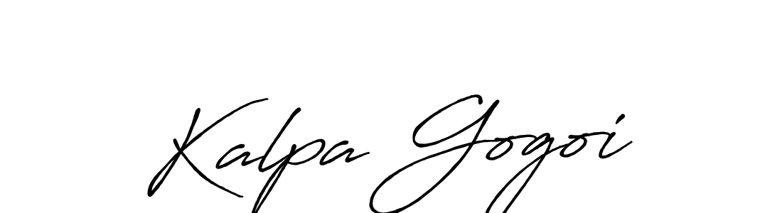 How to make Kalpa Gogoi signature? Antro_Vectra_Bolder is a professional autograph style. Create handwritten signature for Kalpa Gogoi name. Kalpa Gogoi signature style 7 images and pictures png